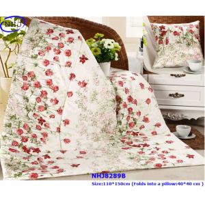 China new design cheap and fashion travel pillow quilt supplier