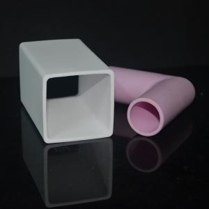 95% Straight Alumina Ceramic Rods Pipe Curved Tube High Insulation Mullite Ceramic Tube