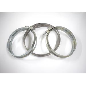 Air Duct Pipe Clamp Pipework Systems Galvanized Wide Ring Clamps