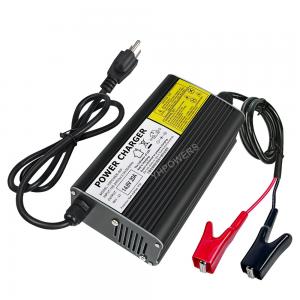 China Lithium Battery Charger Portable Car 12.6V 20A 12V scooter electric bicycle battery charger supplier