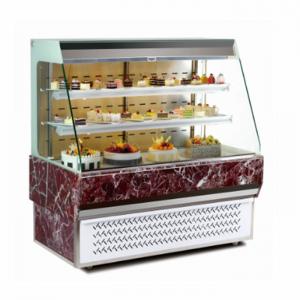 China Air Cooling 1000W Bakery Refrigerator Showcase For Sandwich supplier