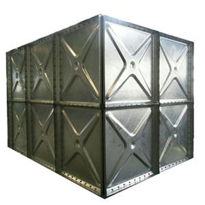 China Pressed Steel Sectional Water Tanks , Geological Survey 1000 Ltr Water Tanks supplier