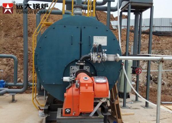 Automatic Diesel Oil Fired Steam High Efficiency Boiler 2 Ton In Alcohol Factory