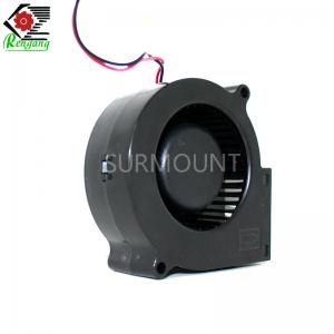 China 75x75x30mm 8W DC Blower Fan , 12V Centrifugal Fan High Air Volume Low Noise supplier