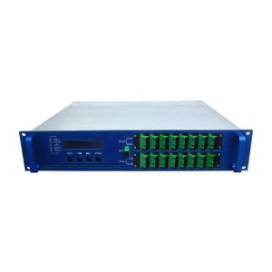 China Amplificador óptico de alto rendimiento del poder EDFA Digitaces con WDM SC/APC 32*22dB supplier