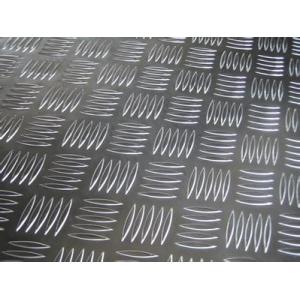China Anti - Slipping 5052 Aluminium Checker Plate Flooring  20mm-2000mm Width supplier