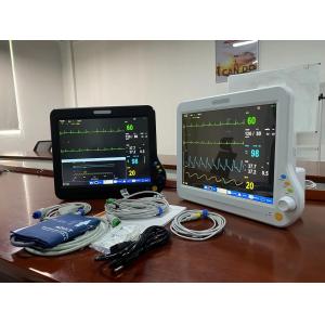 Multilingual Vital Parameter Monitor , Hospital Vitals Machine 15 Inch For Adult