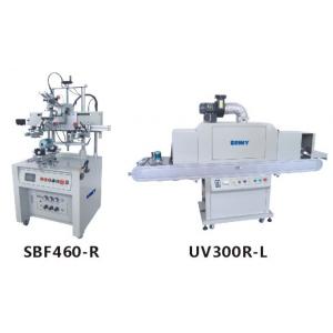 China Pneumatic Semi Automatic Silk Screen Printing Machine UV Curing For Car Oil Filter supplier