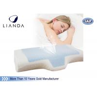 China Reversible OEM ODM Cooling Gel Pillow , Infused Memory Foam cool gel neck pillow FOR Car on sale