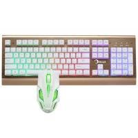China Easy Operation Pc Gaming Keyboard And Mouse Set Water Resistant Design on sale