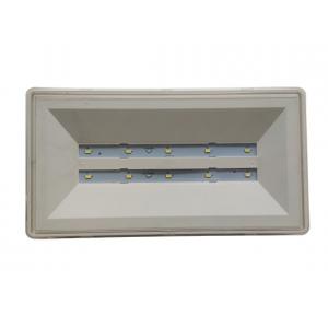 Waterproof LED Ceiling Recessed Emergency Light Bulkhead with PC Casing