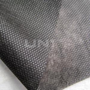 China Black Non Woven Polypropylene Fabric Nonwoven Technic For Bag / Garment supplier