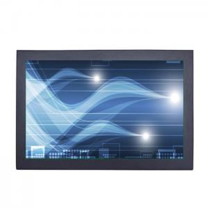 China 15.6 inch industrial chassis LCD touch monitor displays with VGA,DVI, HDMI input for industrial control supplier