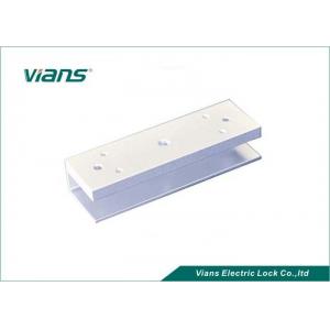 Access Control U Shaped Bracket For Magnetic Lock , Frameless Glass Mounting Brackets