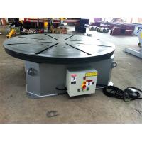China 4000 mm Table Diameter Welding Rotary Positioner , 3 T Motorized Rotating Table on sale