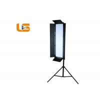 China Long Shape High Power 200W Bi Color LED Studio Photography Light With Barndoor P-2400ASVL on sale