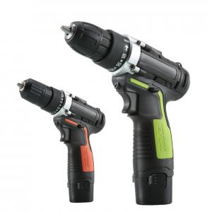 China 32 Pcs Power Drill Drivers , 12V Electric Drill Driver Set 1400rpm 2 Variable Speed supplier