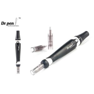 Black Metal Shell Auto - Stamp Micro Derma Pen With Medical Cartridge
