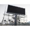 China Large Outdoor Full Color Steel Frame P6 P8 P10 Advertising LED Billboards With Column wholesale