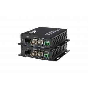 3G SDI Video Audio Signal To Fiber Converter Over 4ch Security Camera Video Converter