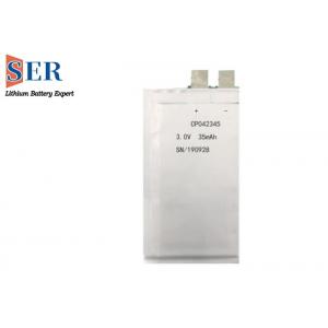 CP042345 3.0V Flexible Limno2 Battery CP203040 Ultra Thin Cell