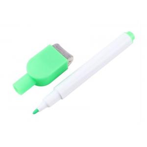 China Hot sale Dry Erasable whiteboard marker pen with brush, hot sale refillable whiteboard markers supplier