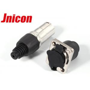 Jnicon Watertight RJ45 Connector With Dust Cap For Ethernet LED Cabinet