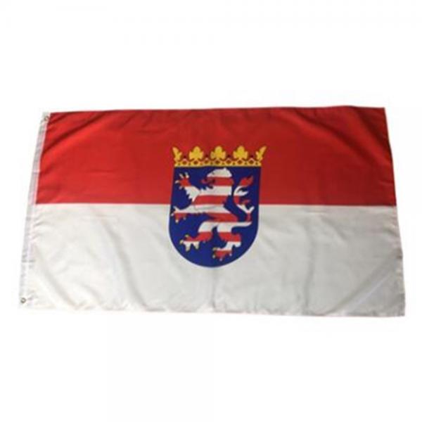 110g 115g Polyester Hesse Darmstadt Germany State Flag