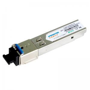 OEM SC BIDI 1.25G Compatible Transceiver T1310/R1550nm 20km SFP Optical Transceiver Module