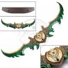 China 49&quot; Video Game Replica Swords , Warcraft Cosplay Weapon Azzinoth Warglaive wholesale