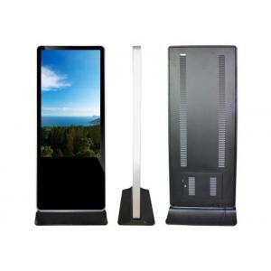 55" Floor Stand LCD Advertising Display , Electronic Signage For Beach Resort