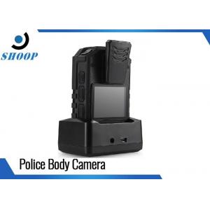 LTE 3G / 4G Wireless Police Body Cameras For Law Enforcement GPS 32GB 4000mAh