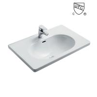 China UPC Vanity Counter Top Wash Hand Basins 705x480x210mm With overflow on sale