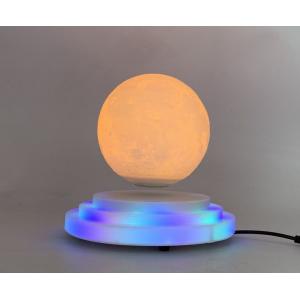 China PA-1021M 6inch led light base magnetic levitation floating 3D moon lamp light bulb supplier