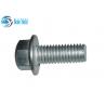 China Hex Flange Bolts Din6721 Standard 9.9 Grade Carbon Steel Materials Full Threaded wholesale
