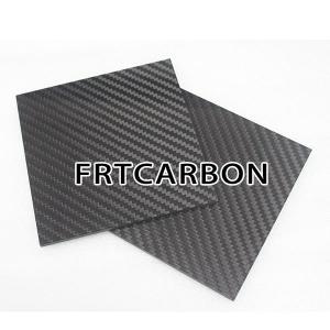 China 200*300mm Glossy Twill 3K Carbon Fiber Reinforced Composited Sheet for RC Quadcopter Motors supplier