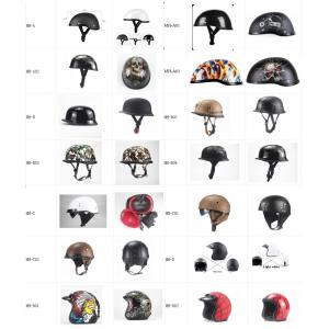 Wholesale and OEM Vintage Motorcycle Helmet High Quality Open Face Helmet Half Face Motorbike Helmet