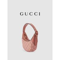 China Designer Branded Shoulder Bag Gucci Ophidia Small Pink GG Canvas Cotton Linen Lining on sale