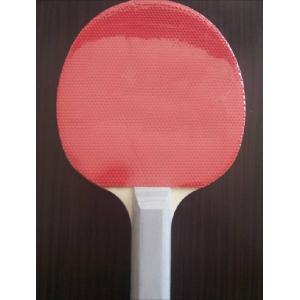 Pure Handle Ping Pong Racket Double Pimple Rubber With 1.5mm Sponge Poplar Plywood