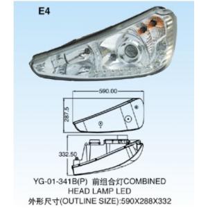 China Irizar PB combined head lamp LED wholesale