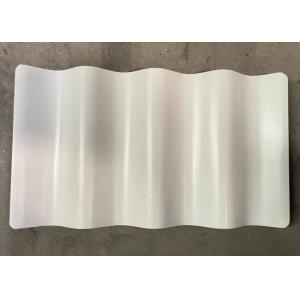 Color Stable PVC UPVC Plastic Roofing Sheet 0.8mm For Industry Hospital
