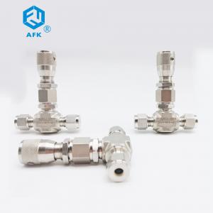 High Precision Stainless Steel Metering Valve 1/8 In-1/2 In