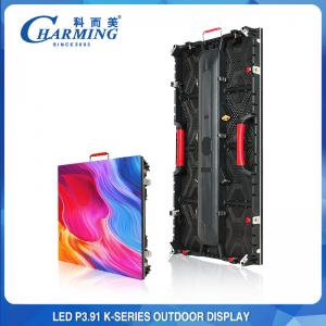 Charming Event Rental LED Display Screen Seamless Anti Collision