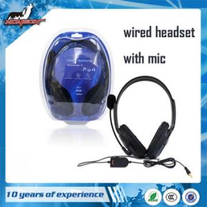 China For PS4 wired headset with mic supplier