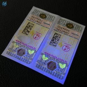 Customized Adhesive Tax Stamp Sticker For Security Paper Protection