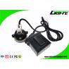 4000lux Brightness Mining Hard Hat Led Lights High Intensity With Cable Length