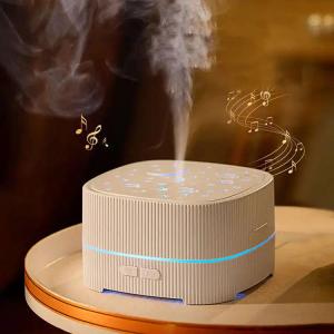 Household Bluetooth Music Large Water Tank Aroma Machine Desktop Modern Style Aromatherapy Machine With Fading Atmosphere Light