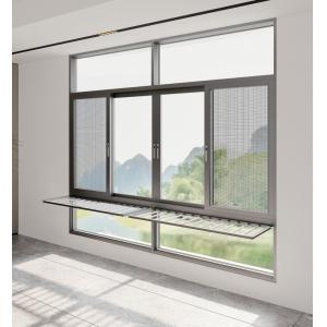 China Customized Aluminum Sliding Window with 10 Years Warranty and Easy Installation for Energy Efficiency wholesale