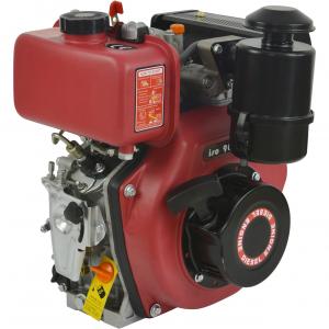 4 Stroke Single Cylinder Diesel Engine 12V Recoil Start Diesel Engine