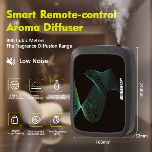 China 200ML Commercial Smart Aroma Diffusers Wall Mounted With APP Control wholesale